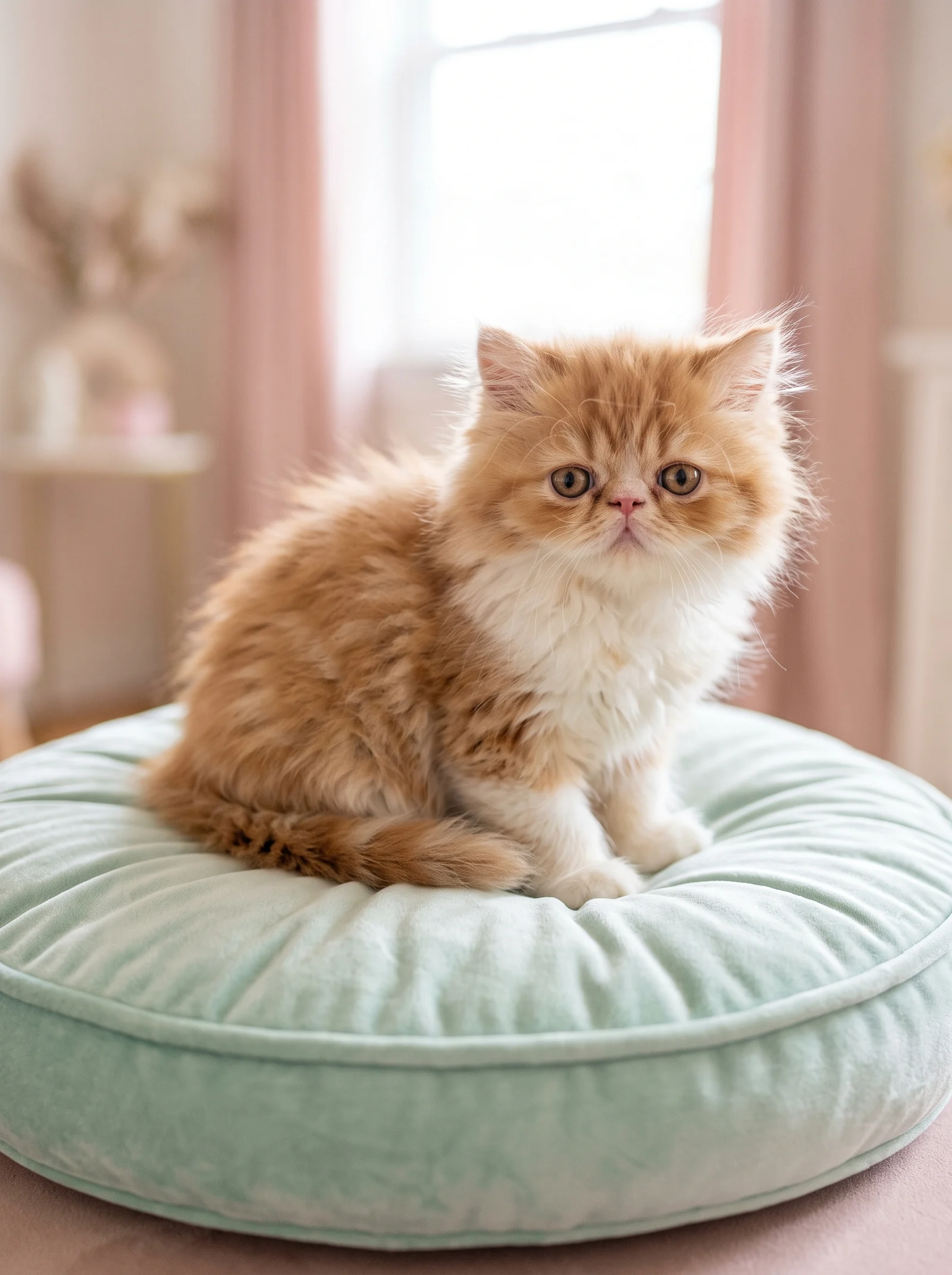 Fluffy Cat Portrait — Nano Banana 2.1 example