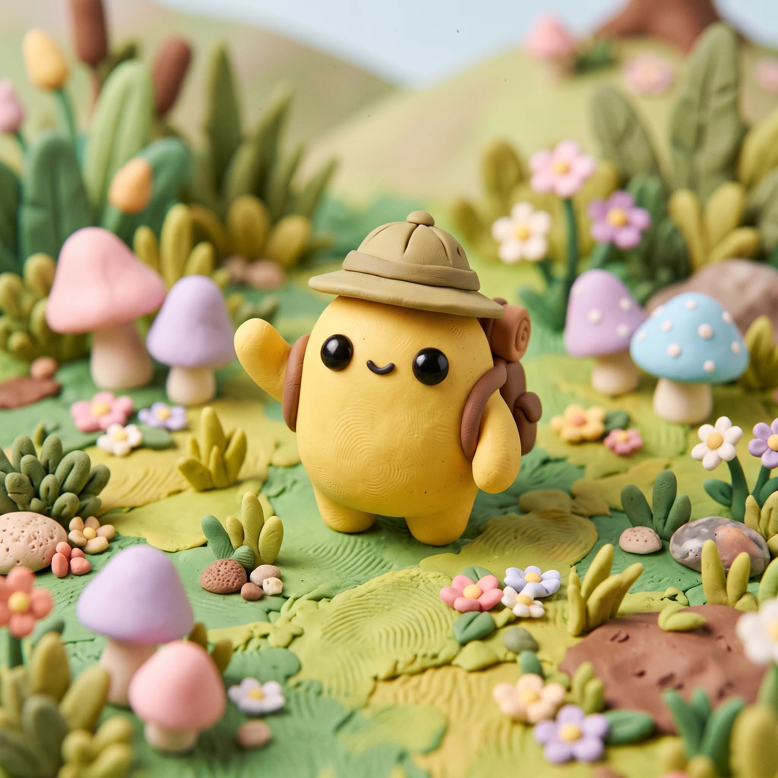 Claymation Explorer — Nano Banana 2.1 example