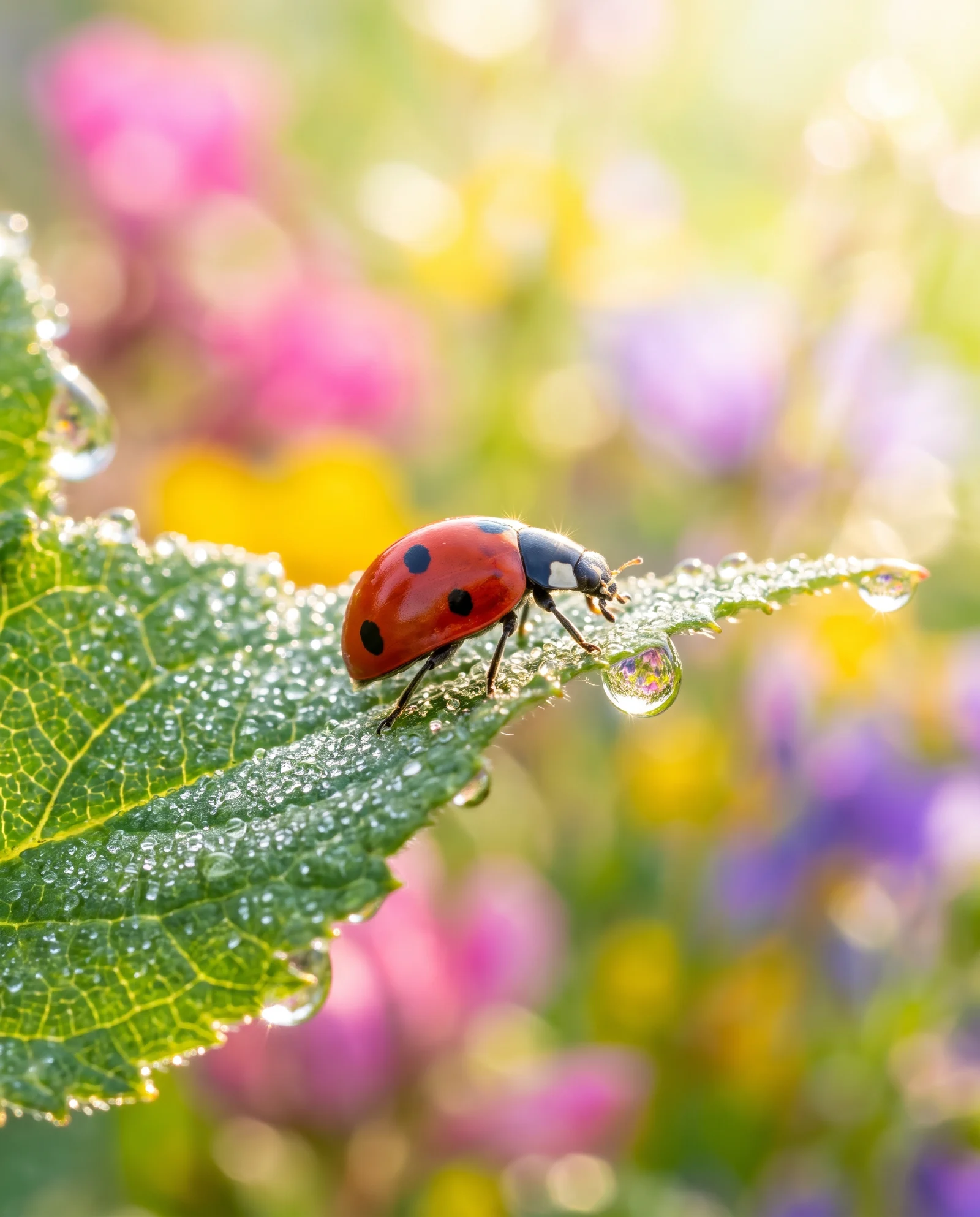 Macro Ladybug — Nano Banana 2.1 example